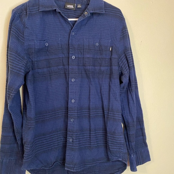 Vans Other - Vans men’s shirt long sleeves navy blue size S